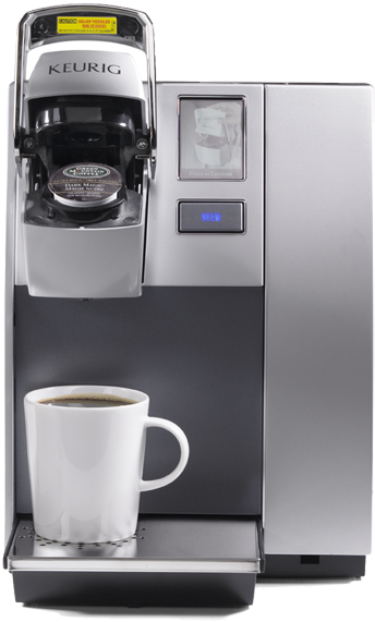 Keurig B155 Home Office K-cup Coffee Maker - Keurig Coffee Maker Silver (600x600), Png Download
