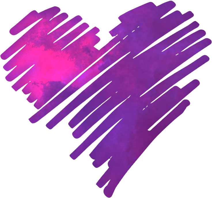 Marker Lines Heart Png - Love Minimalist (1000x824), Png Download