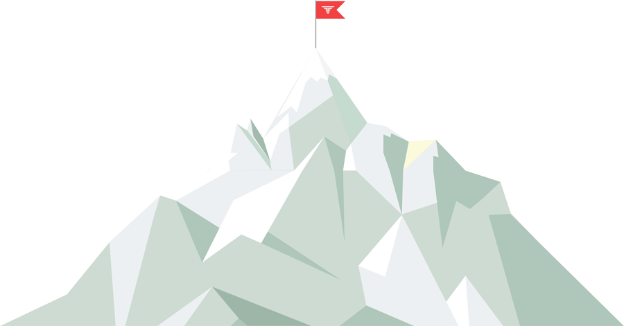 Our Mission - Triangle (900x471), Png Download