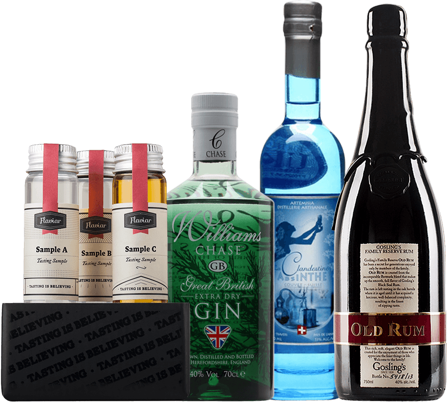 Hemingway's Ways Vol - Rhum Tasting Box (1142x850), Png Download