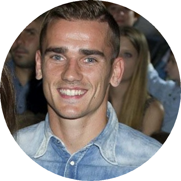 Antoinegriezmann - Man (600x600), Png Download