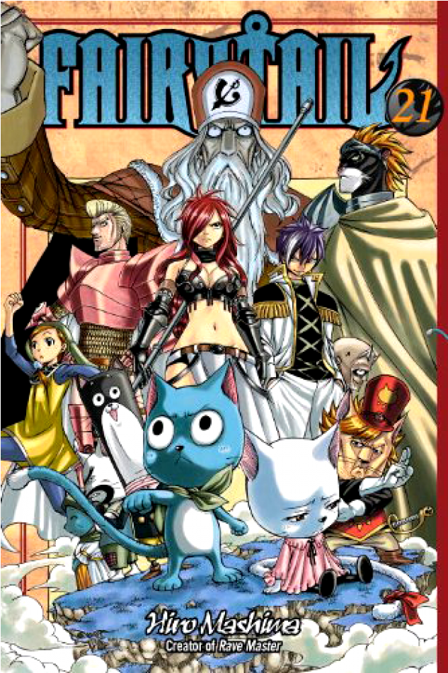 Please Note - Fairy Tail Manga Volume 21 (950x950), Png Download