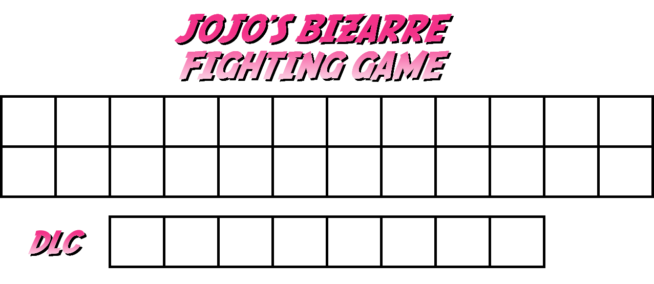 60kib, 1277x555, Jojo Roster - Poster (1277x555), Png Download