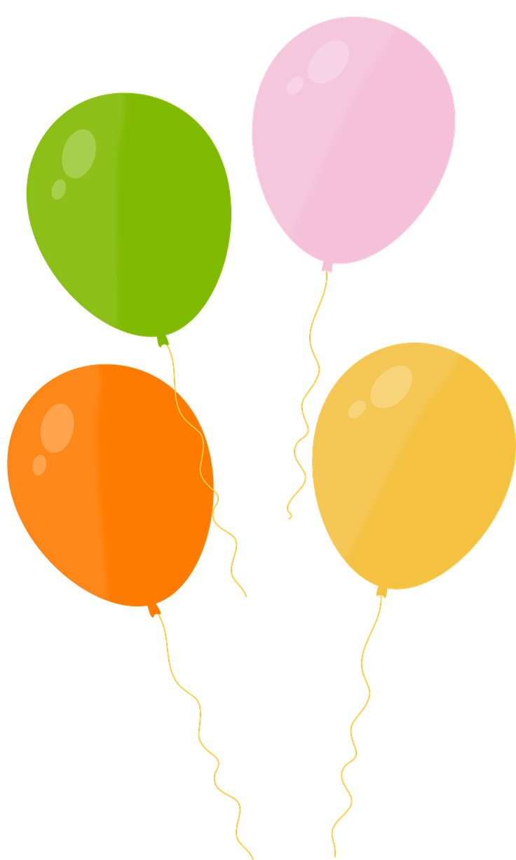 Helium Hot Air Balloon Round - Balloon (774x1280), Png Download