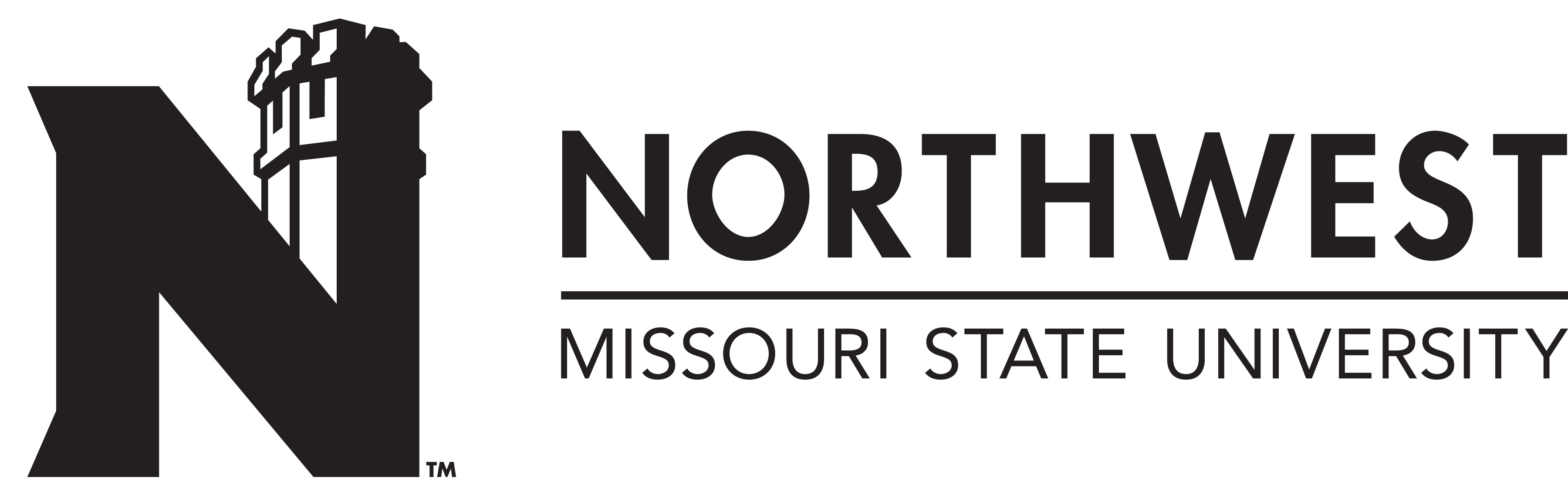 N Horizontal - All Campuses - Northwest Missouri State University (3600x1137), Png Download