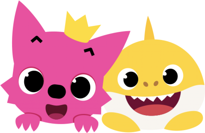 Free Png Download Baby Shark Png Images Background - Baby Shark Pinkfong Png (850x564), Png Download