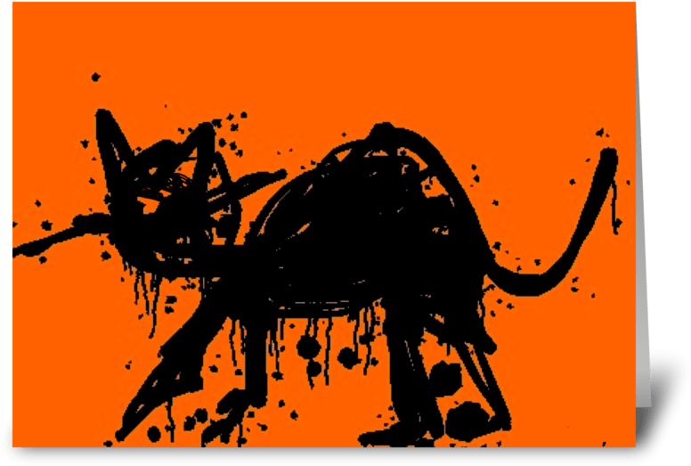 Black Cat - Arabian Camel (848x698), Png Download