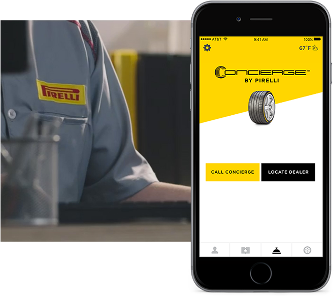 Pirelli Concierge™ - Iphone (750x630), Png Download