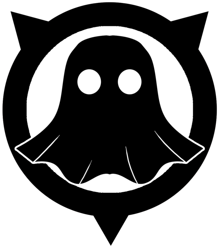 Ghost Ghost Logo, Turtle, Tortoise, Turtles - Cool Ghost Logo (894x894), Png Download