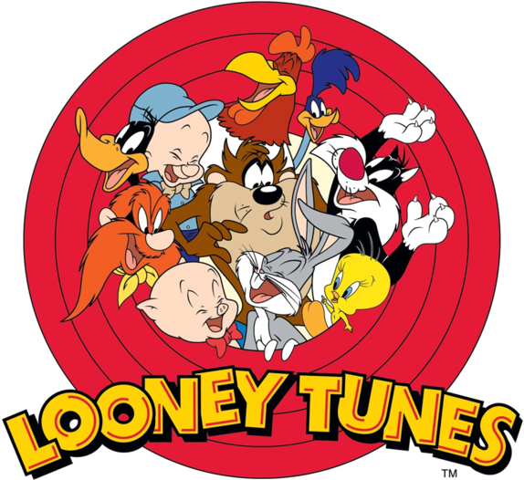 Pixsona's Looney Tunes Products - Looney Tunes Logo (1199x543), Png Download