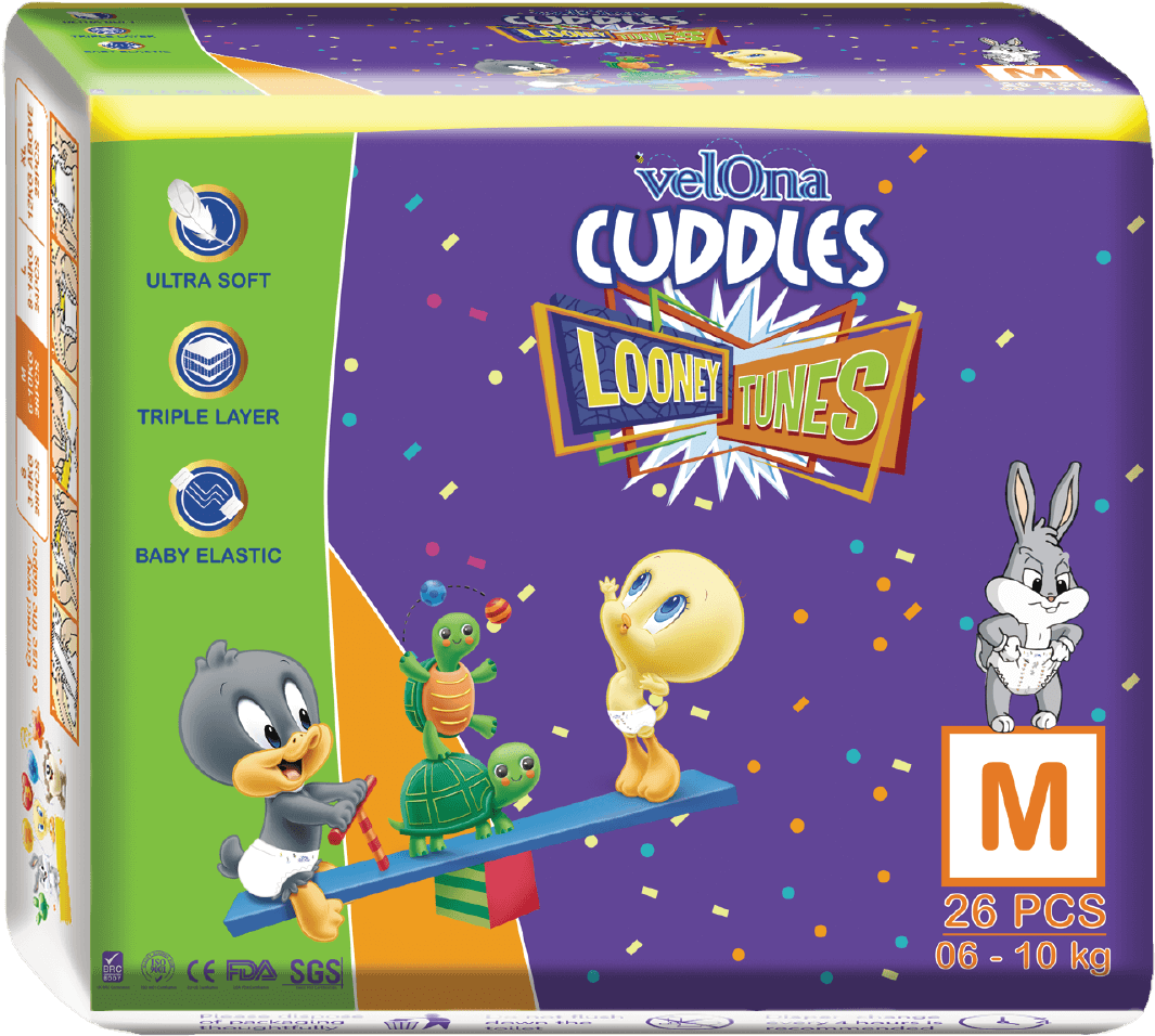 Velona Cuddles Looney Tunes (1181x1181), Png Download