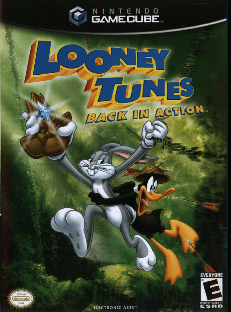 Looney Tunes - - Nintendo Gamecube Looney Tunes Back In Action (1000x1000), Png Download