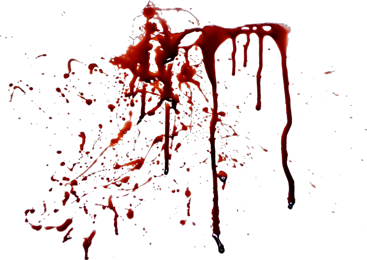Fake Pig's Blood For My Prom Dress - Blood Splatter Transparent Hd (1224x870), Png Download
