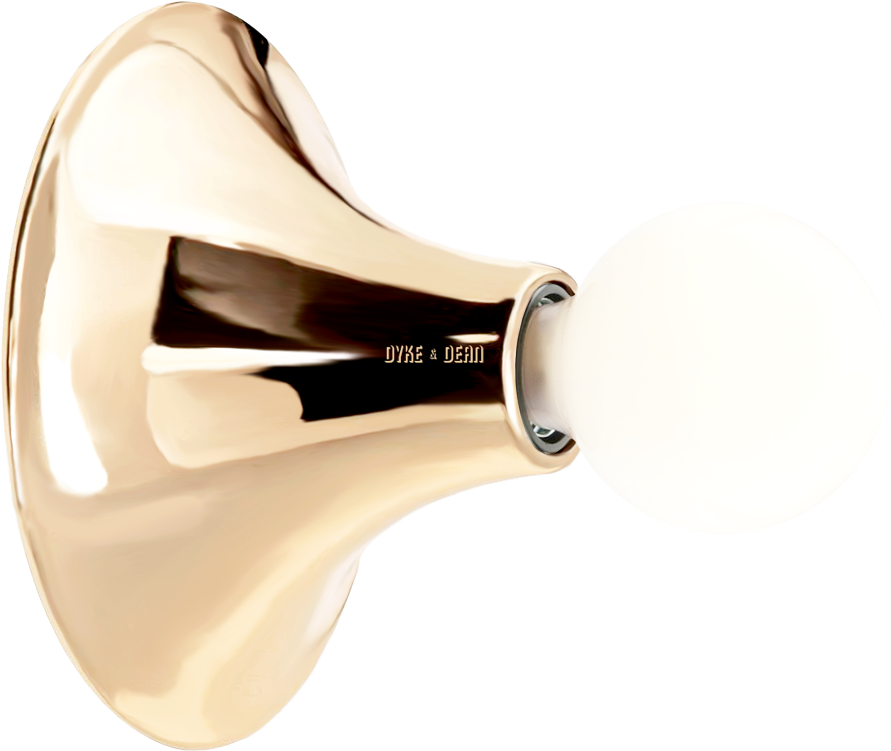 Brass Funnel Lights - Body Jewelry (900x900), Png Download