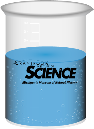 Cranbrook Science Beakers - Cranbrook Institute Of Science (507x676), Png Download