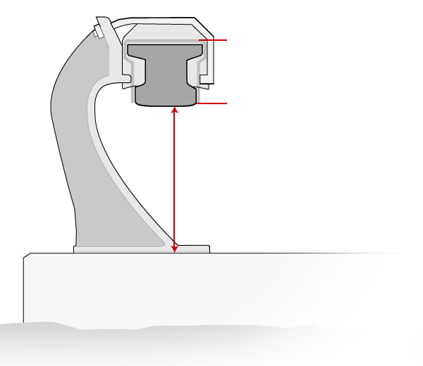 Insulated - Metro North Third Rail (600x520), Png Download