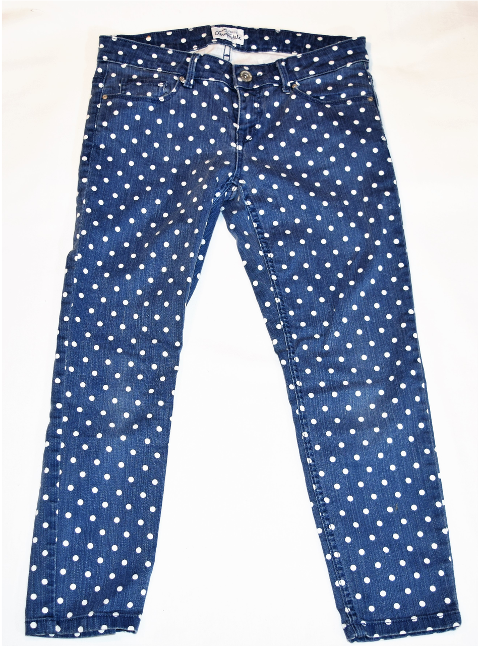 Aeropostale Super Cute Lola Cropped Jegging In Blue - Trousers (1280x1280), Png Download