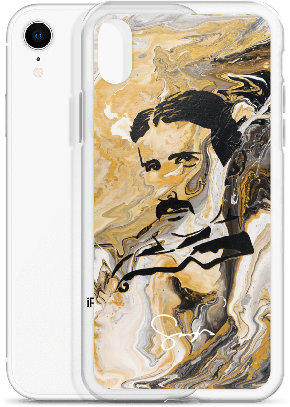 Marble Tesla Iphone Xr Case - Apple Iphone Xs Max (1000x1000), Png Download