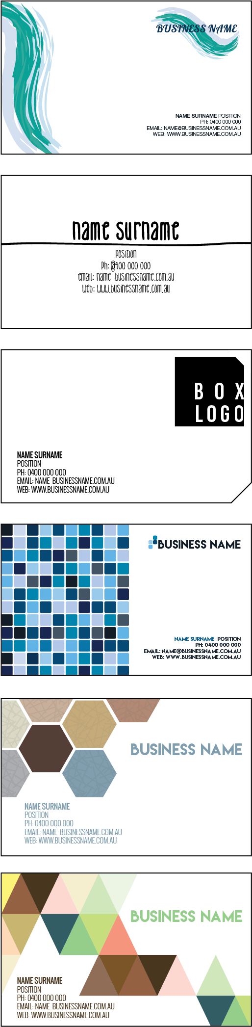 Business Card Templates - Parallel (1468x2348), Png Download