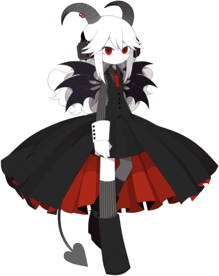 Reficul - Gray Garden Passing Demon (760x956), Png Download