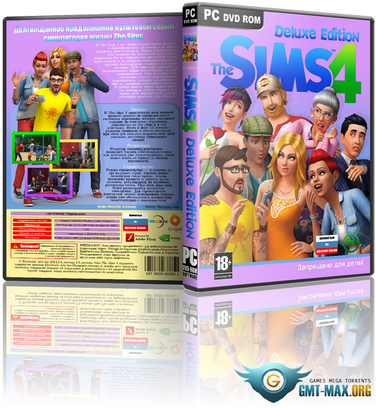 The Sims 4 / Симс 4 Deluxe Edition V - Sims 4 Para Xbox 360 (543x596), Png Download