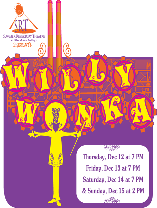 Roald Dahl's Willy Wonka At Summer Repertory Theatre (528x700), Png Download