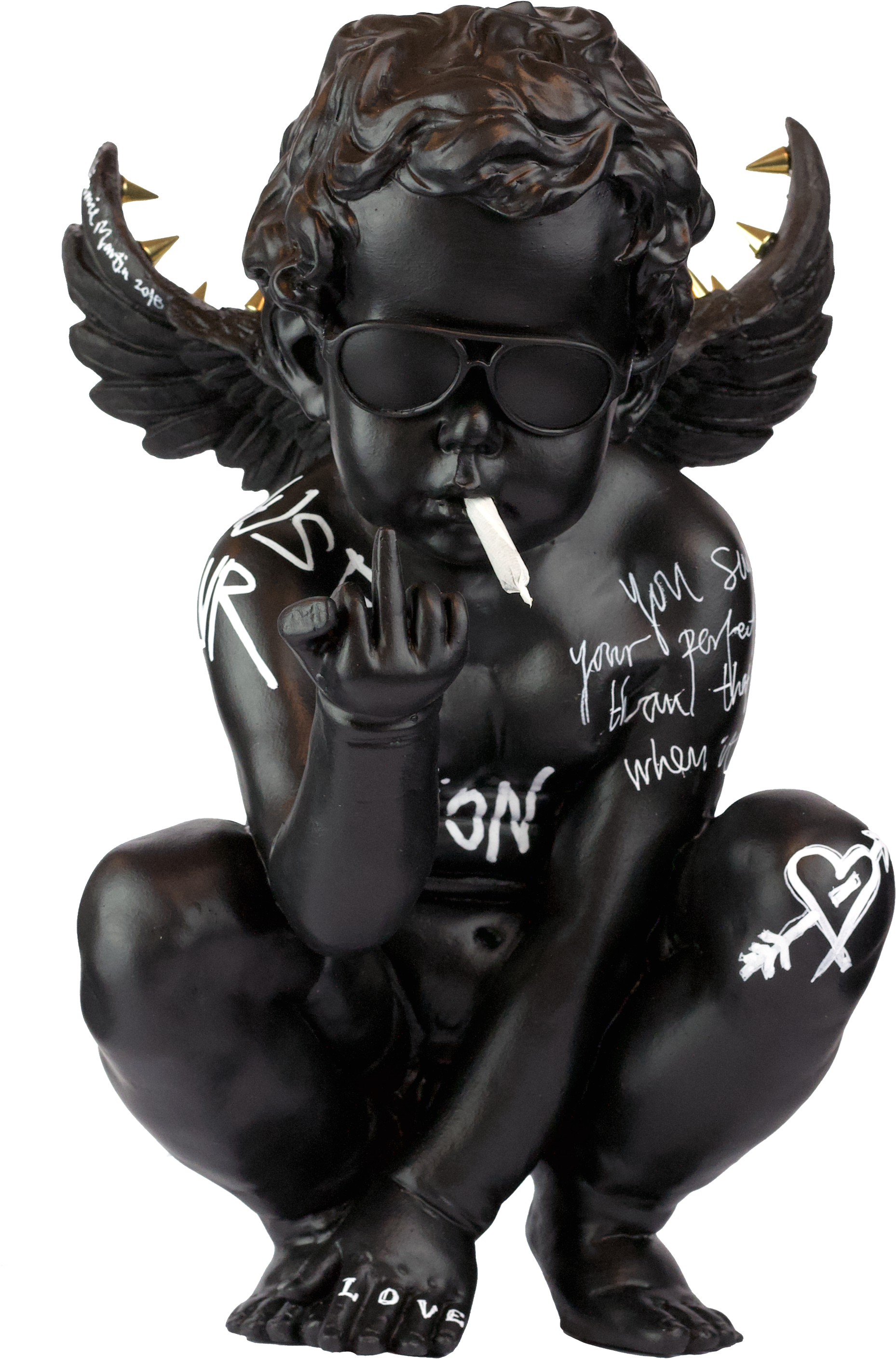 Naughty Angel Statue (2019x2949), Png Download