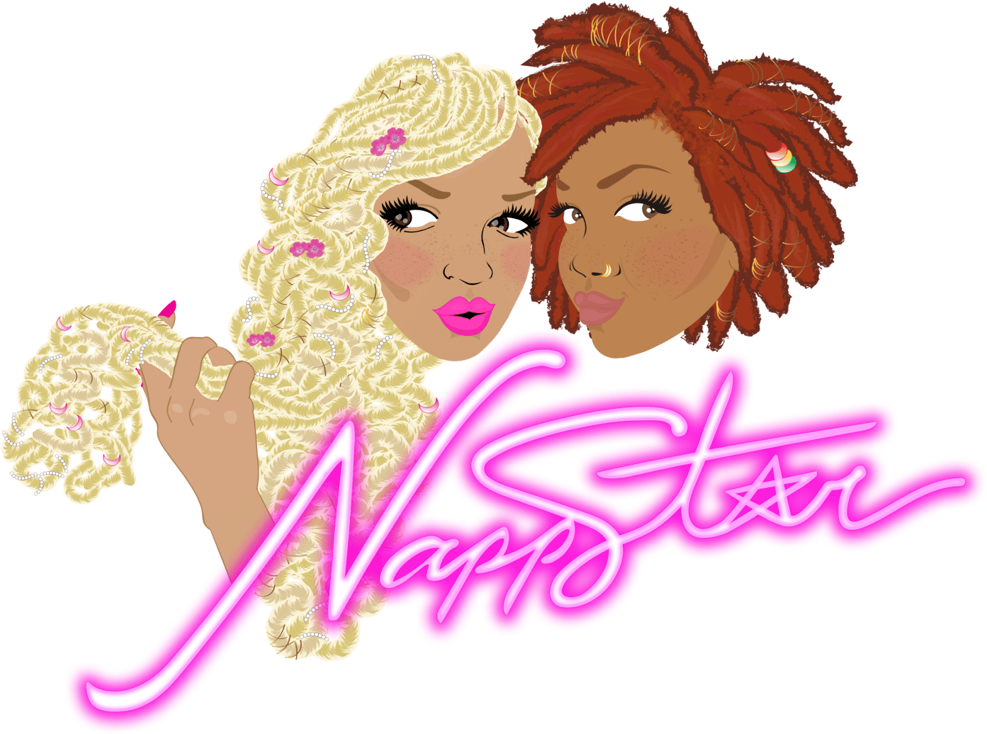 The Top Natural Hair Salon For Locs Styles, Loc Extensions - Illustration (1500x1500), Png Download