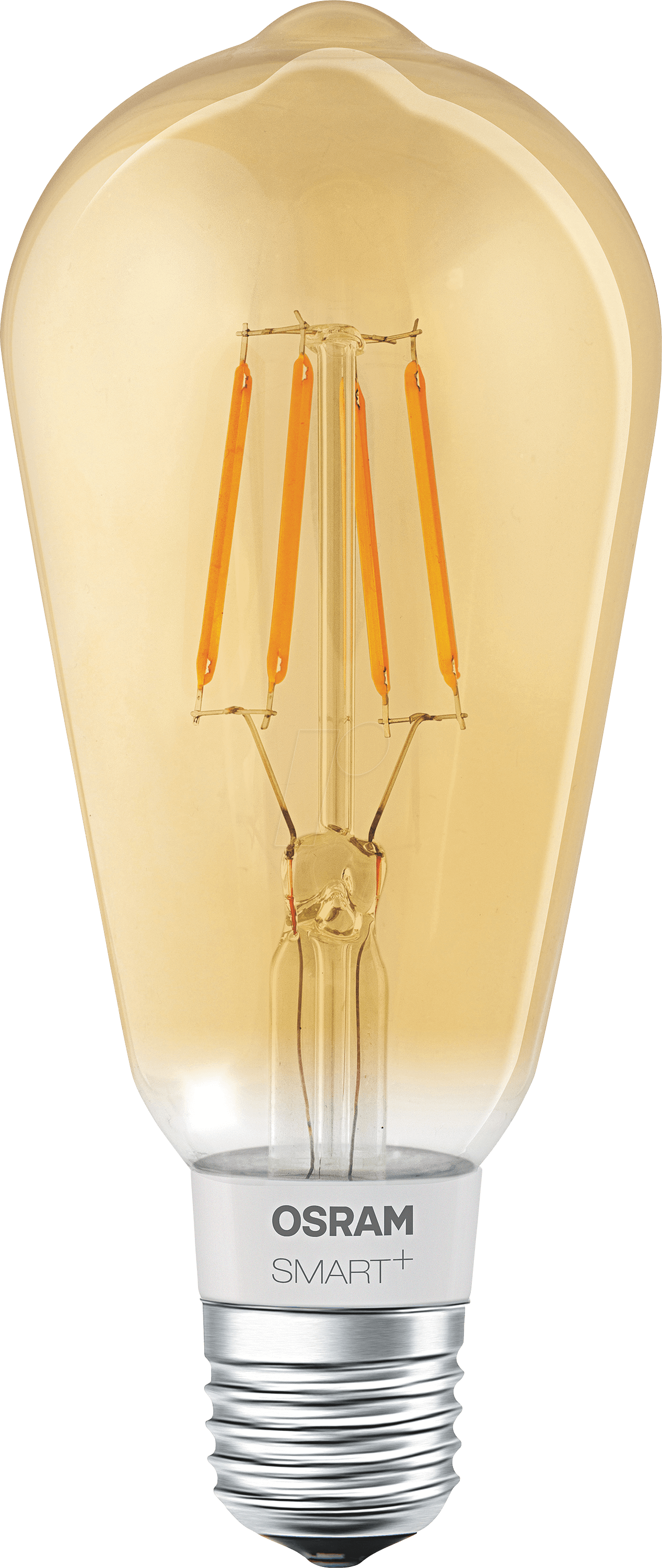 Smart Light, Bulb, E27, 5,5w, Filament, Smart , Homekit - Osram (1267x2999), Png Download