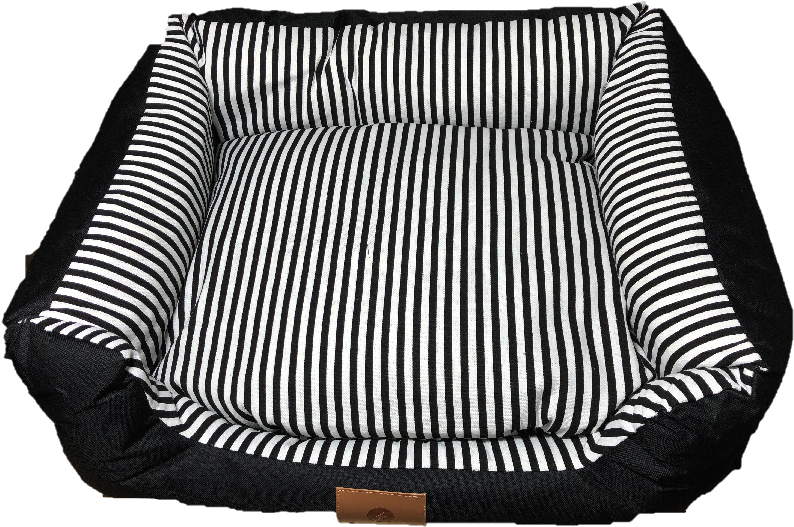 Paisley Paws 32 Inch Plush Black & White Indoor Dog - Shoulder Bag (865x649), Png Download