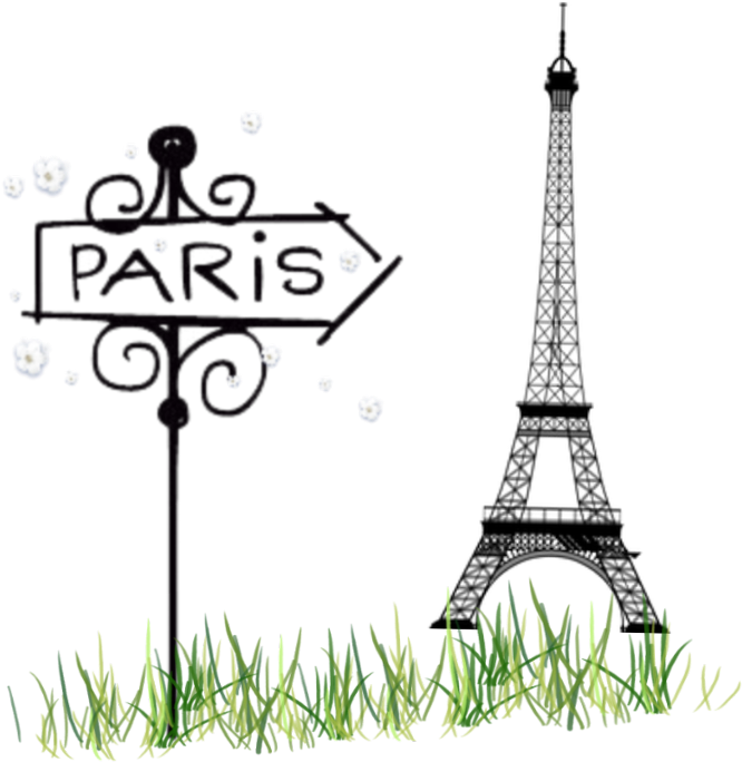 Paris Sticker - Tower (1024x1024), Png Download