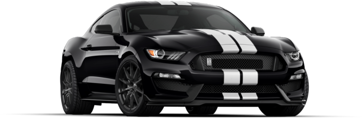 Ford Mustang Png, Download Png Image With Transparent - 2017 Mustang Shelby Gt350 Black (800x400), Png Download