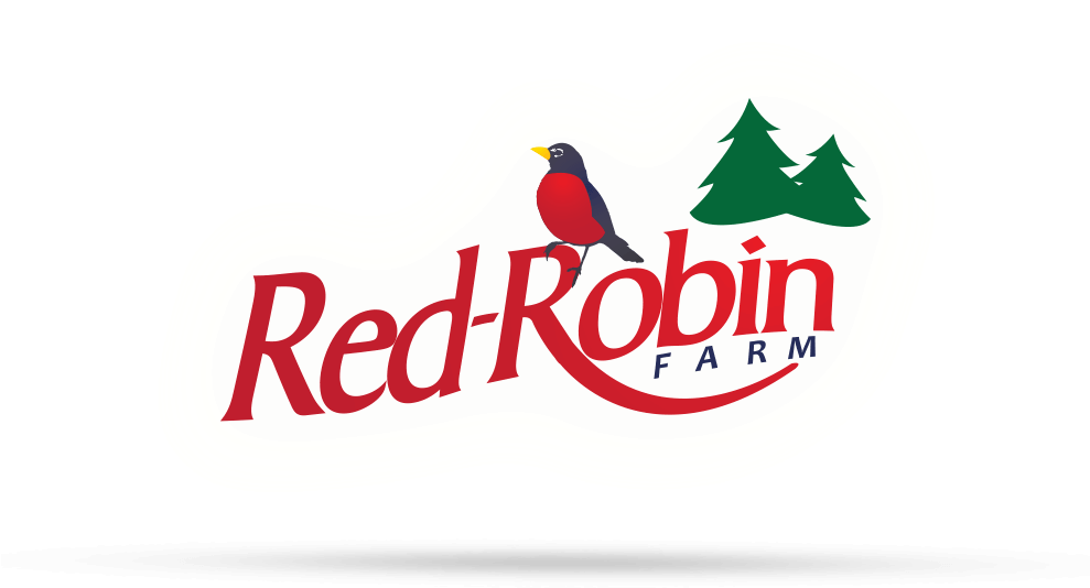 Red Robin - Logo - Christmas Tree (988x554), Png Download