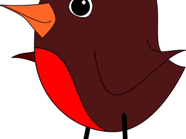 Robin Clipart Red Robin - Robin (640x480), Png Download