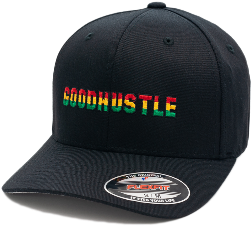 Goodhustle Rasta Fiya Flexfit Structured Twill Cap - Baseball Cap (1060x1060), Png Download