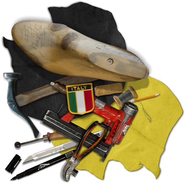All Custom Shoes Are Handmade By Master Italian Craftsman - Metalworking Hand Tool (623x617), Png Download