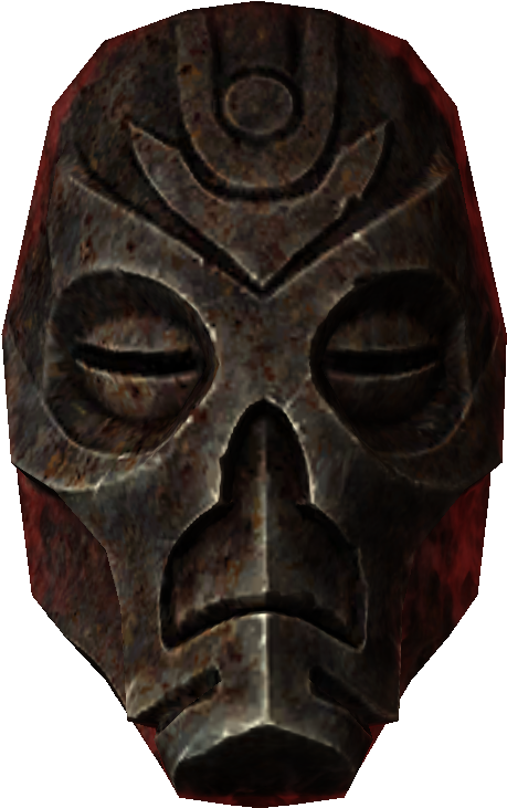 Hevnoraak - Dragon Priest Mask Drawing (748x748), Png Download
