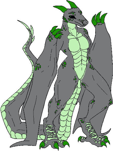 Wyvern - Illustration (551x709), Png Download