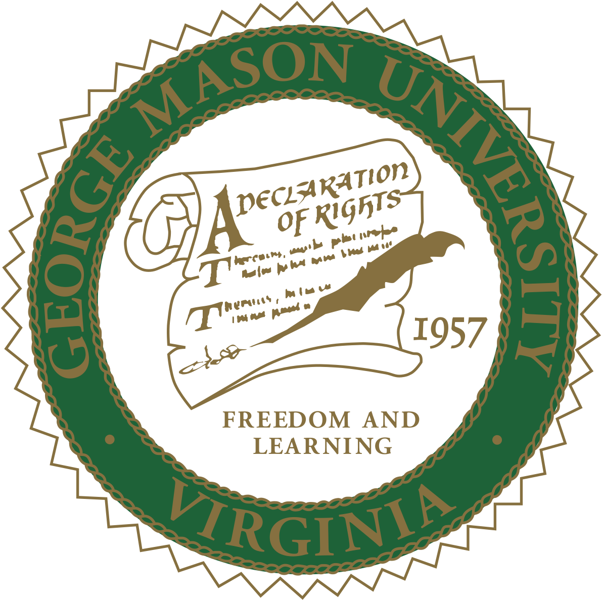 George Mason University, Wikipedia - George Mason University (1200x1200), Png Download