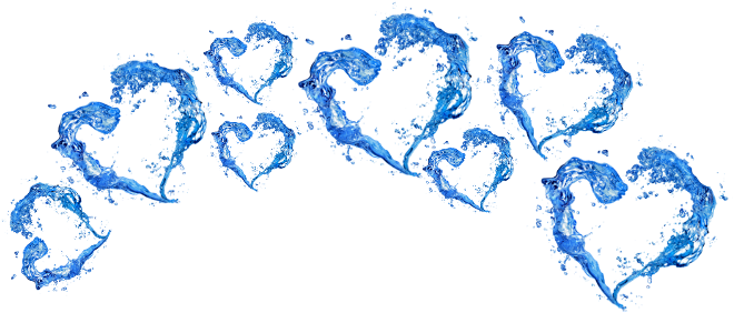 Watercrown Water Crown Blue Waves Crowns Heartcrown - Water Splash (1024x1024), Png Download