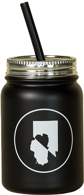 Mason H2o Bottle - Deer (800x800), Png Download