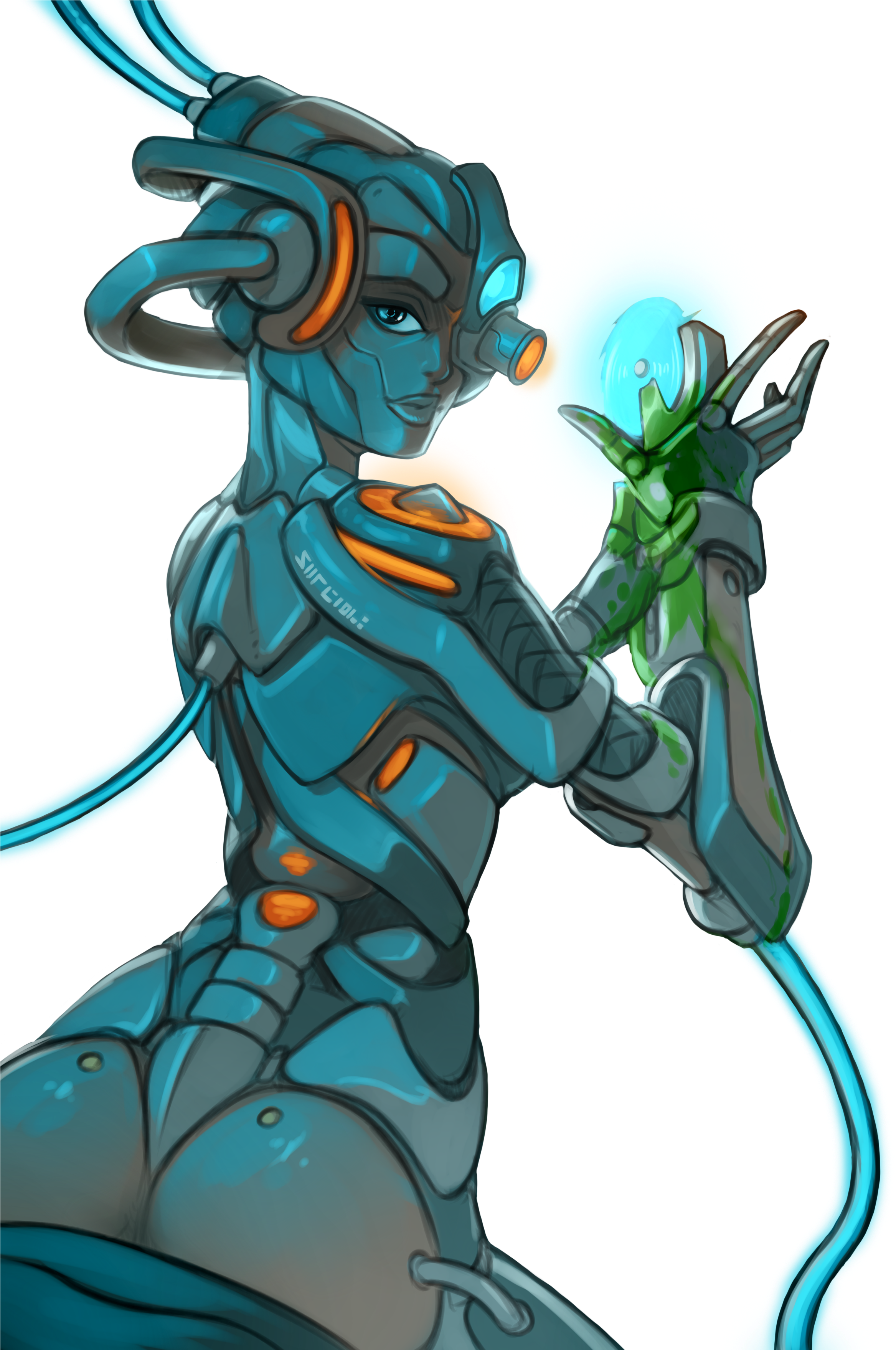 Genesium Hilda02 Detoure 4628kb Dec 19 2016 - Illustration (2479x3516), Png Download