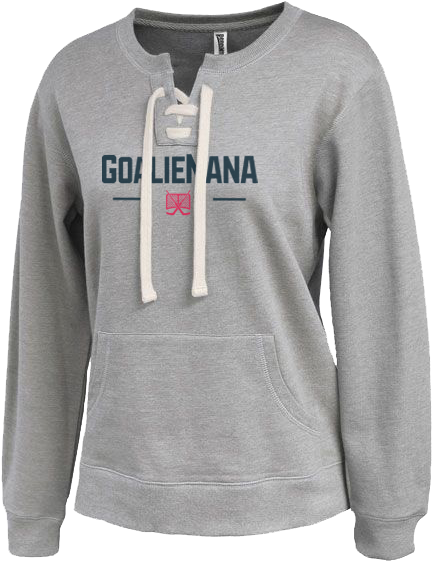 Goalie Nana Crew Neck Sweatshirt - Crew Neck (560x560), Png Download