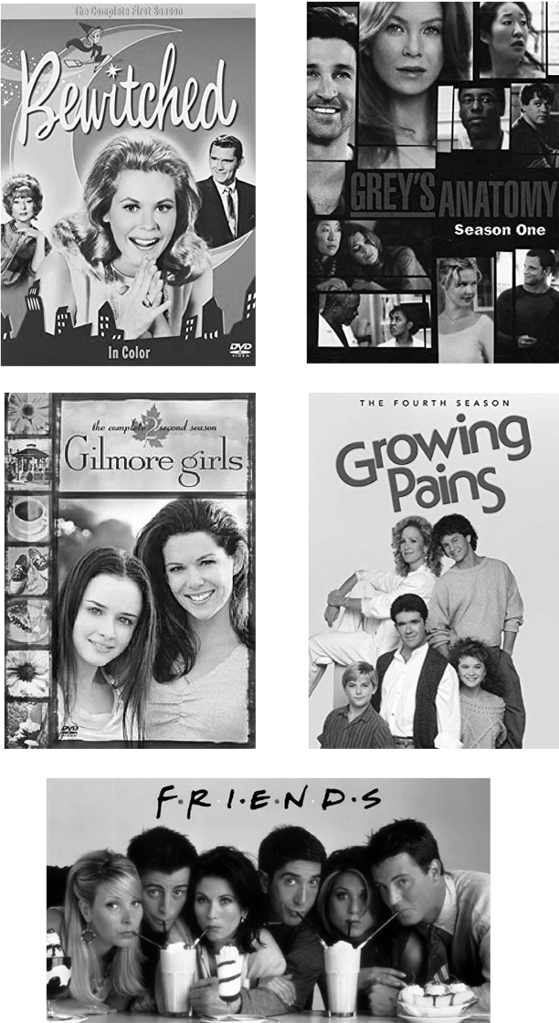 5 Tv Shows I Can Watch On Repeat - Collage (612x1120), Png Download