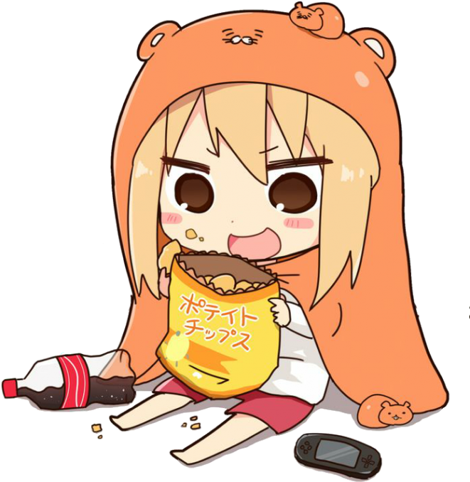 Anime Umaru (700x725), Png Download