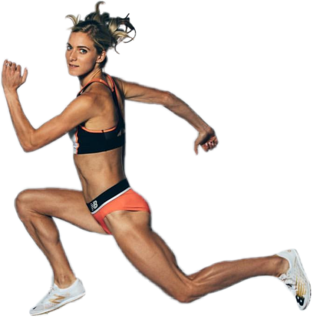 Athlete Sticker - Sprint (1024x1039), Png Download