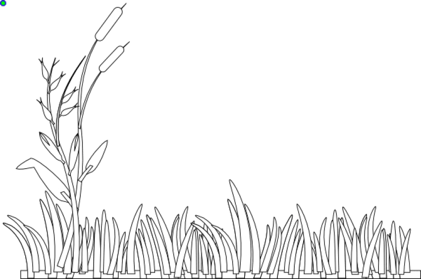 Free Png Download Grass Black And White Png Images - Grass Black And White Clip Art (850x564), Png Download