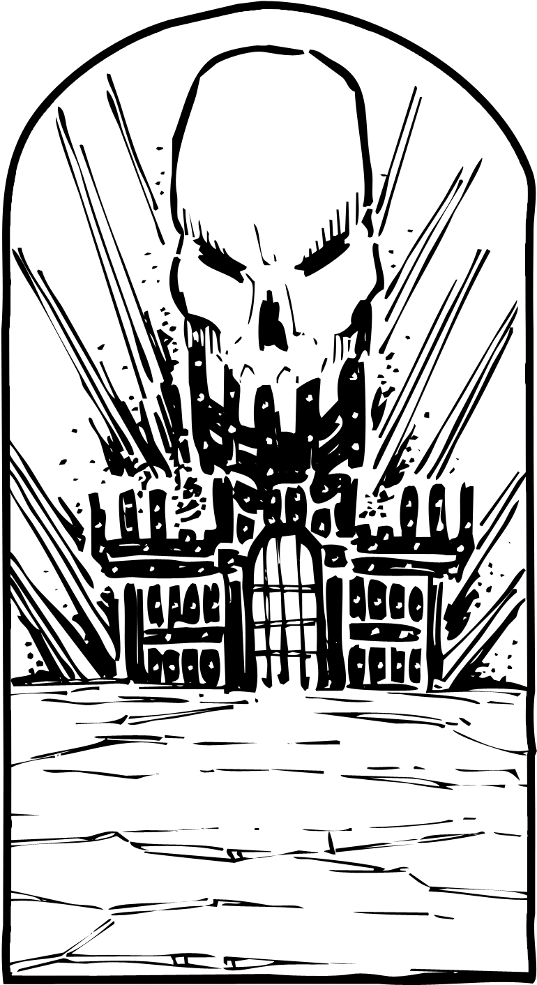 Religious Icon For Death - Illustration (825x1500), Png Download