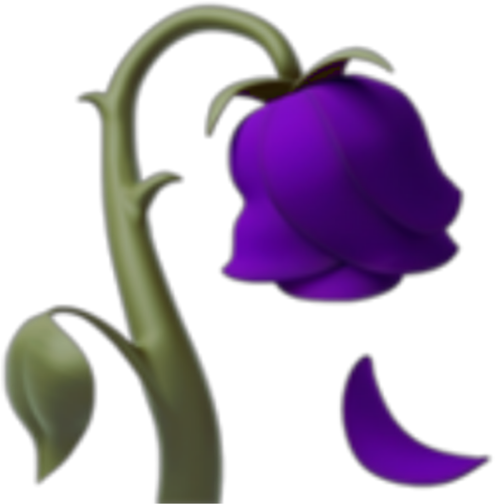 Emoji Sticker - Iphone Rose Emoji Png (1197x1197), Png Download