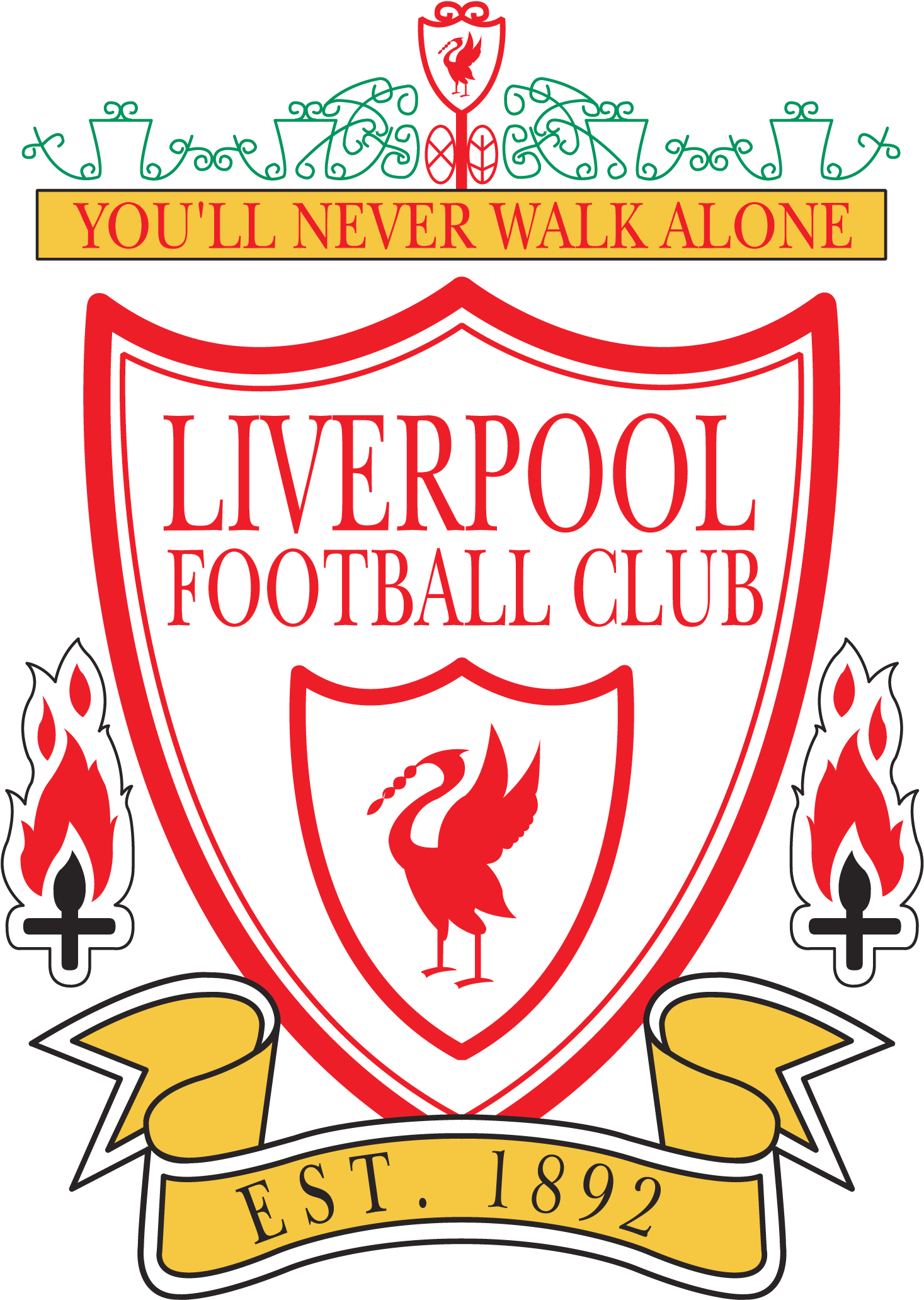 Liverpool Logo Old (3840x2160), Png Download